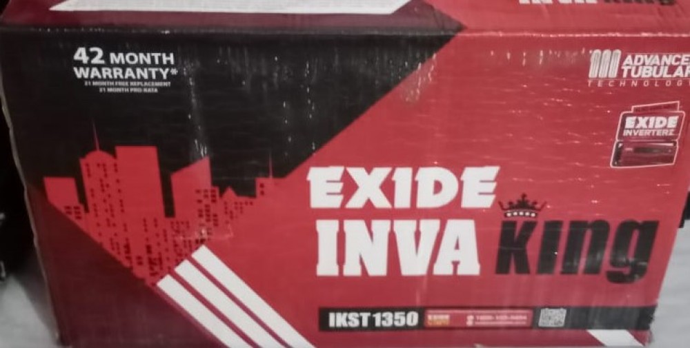 Exide INVA KING IK1350 (135AH) Inverter battery